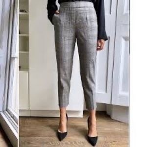 Aritzia plaid Babaton Cropped Conan Pant